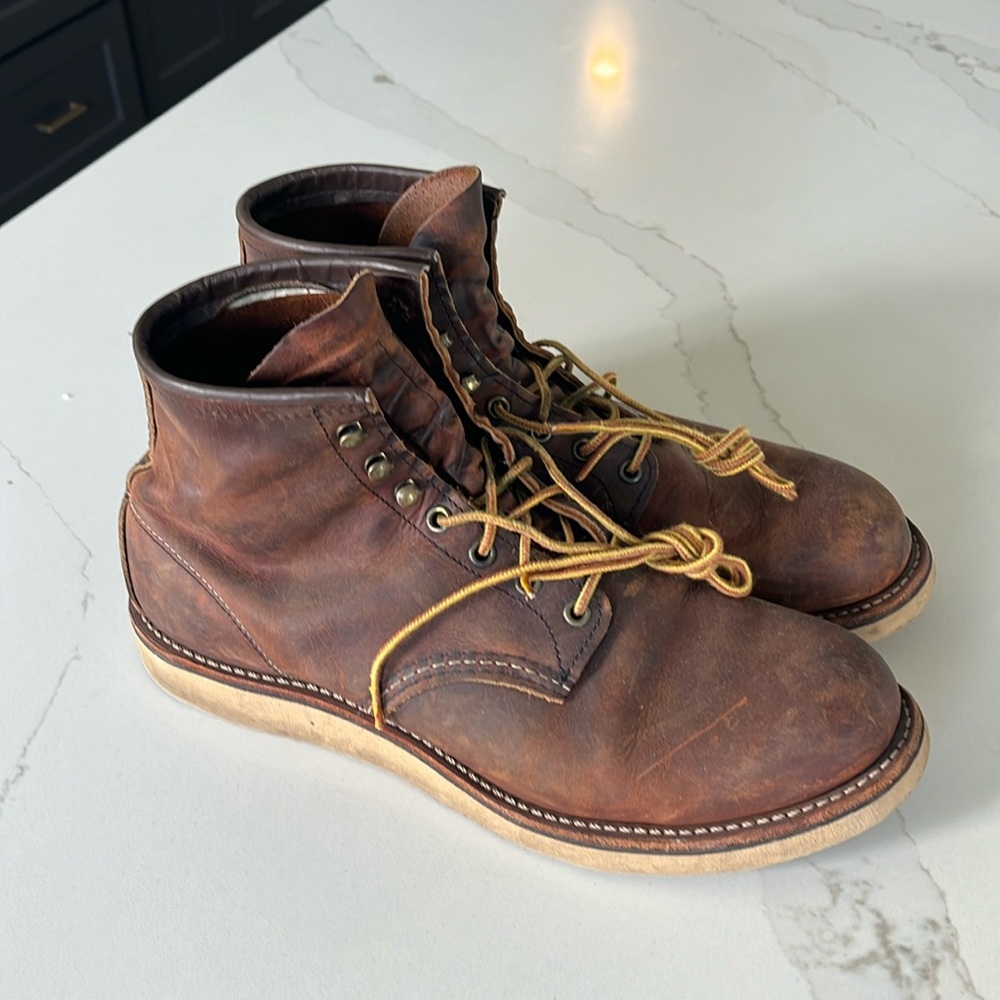 Red Wing Rover size 11 (wears a half to full size larger)